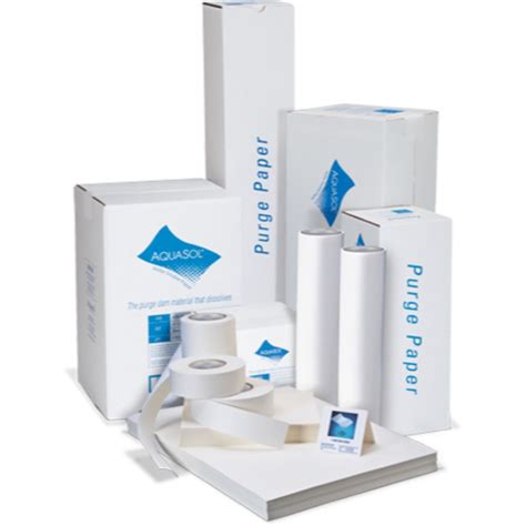 aquasol water soluble paper.